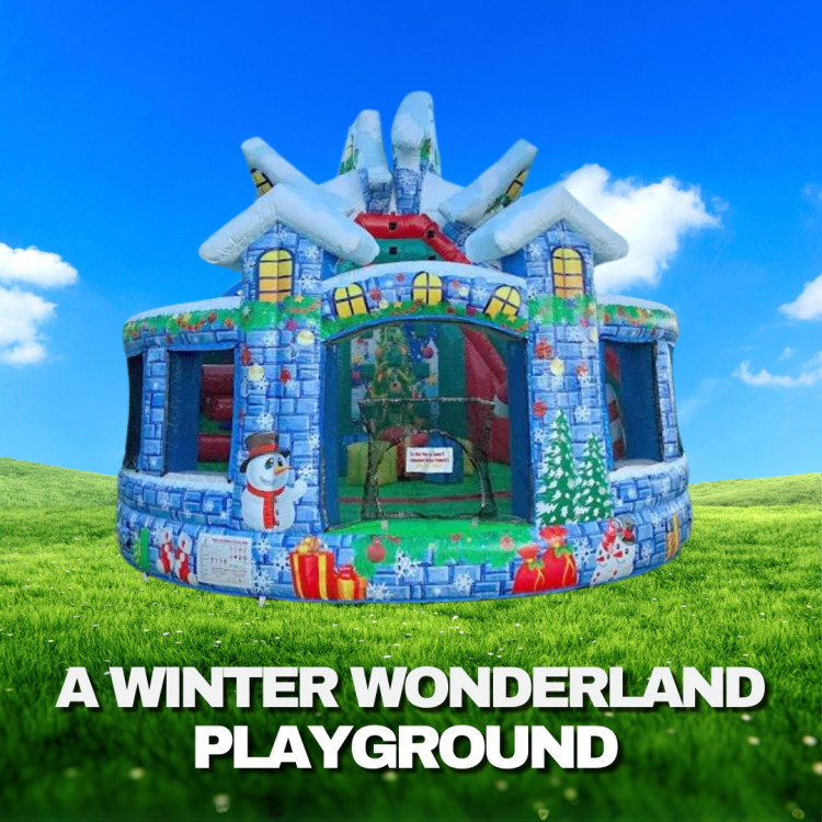 A Winter Wonderland Inflatable Playground Rental  - S11.20