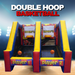 Double Hoop Basketball Game Rental - S46.10