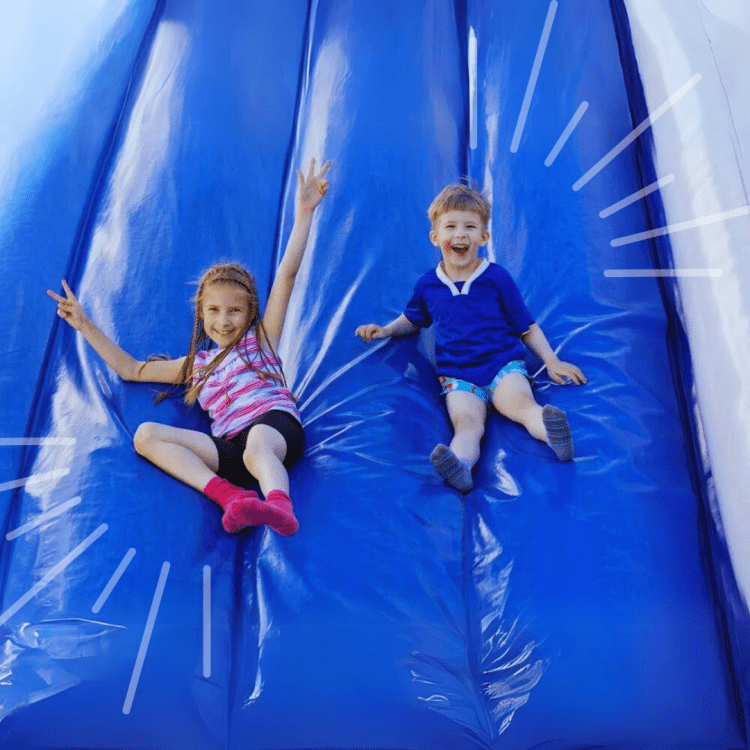 Inflatable Dry Slides