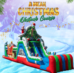 A Mean Christmas Obstacle Course
